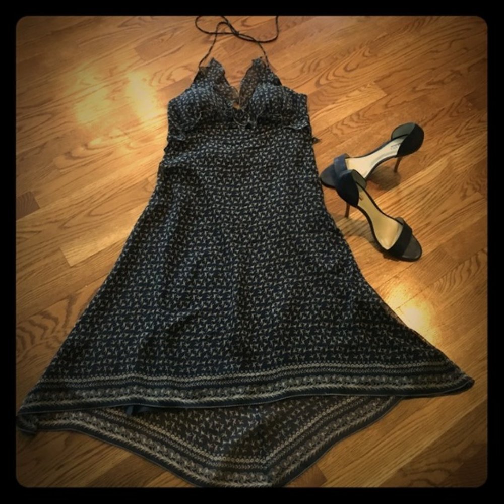 Classic, Sexy, Navy Dress. Size Small.